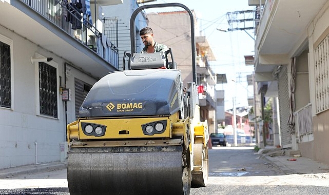 Başkan &Ouml;nal, asfalt &ccedil;alışmalarını yerinde inceledi
