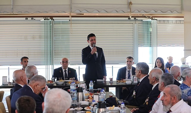 Başkan &Ouml;nal, gazilerle bir araya geldi