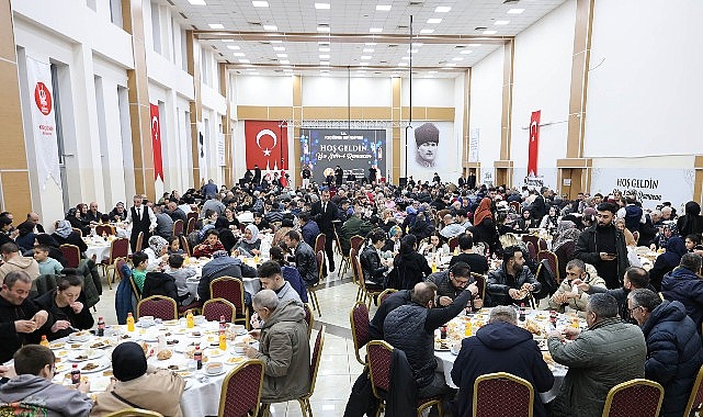 Başkan &Ouml;zarslan Bal&acirc;, Haymana, Polatli, Şerefliko&ccedil;hisar ve Evrenlilerle İftar Sofrasında Buluştu