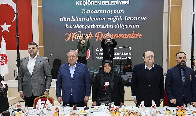 Başkan &Ouml;zarslan, Ramazan&rsquo;ın İlk İftarını Şehit Aileleri ve Gazilerle Yaptı