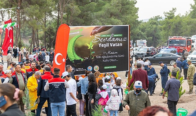 Başkan &Ouml;zyiğit, Emirler&rsquo;deki yeşil seferberliğe katıldı