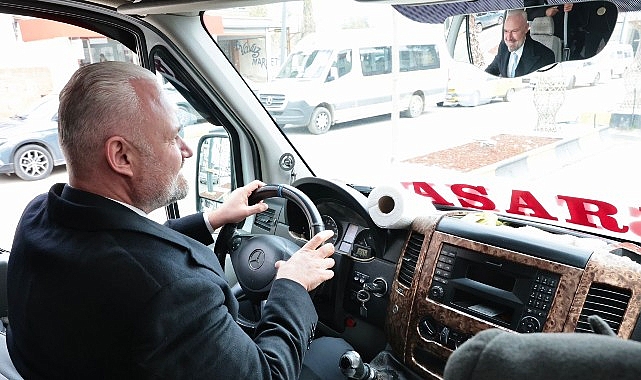 Başkan Pehlivan &ouml;nce m&uuml;jdeyi verdi, sonra direksiyona ge&ccedil;ti