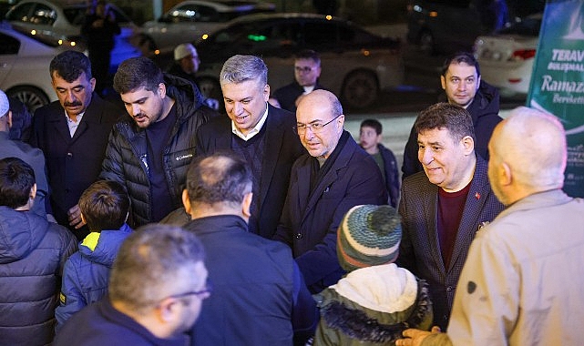 Başkan Pekyatırmacı Kibrit Camii&rsquo;nde vatandaşlarla bir araya geldi