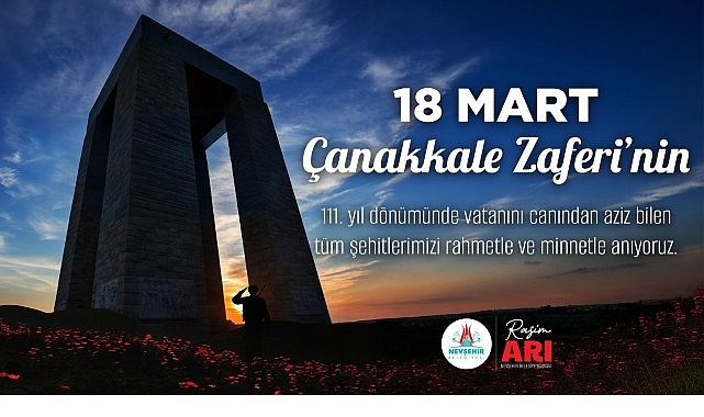 Başkan Rasim Arı&rsquo;dan 18 Mart Şehitlerini Anma Mesajı