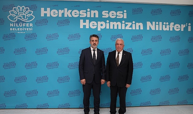 Başkan Şadi &Ouml;zdemir, Şahin Biba&rsquo;yı Ağırladı