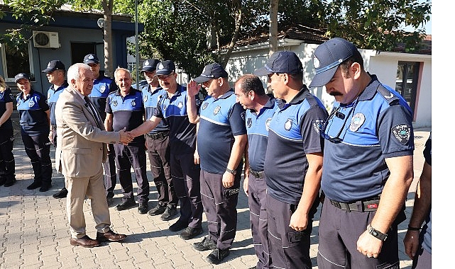 Başkan Şadi &Ouml;zdemir Zabıta Teşkilatı&rsquo;nın 199. yılını kutladı