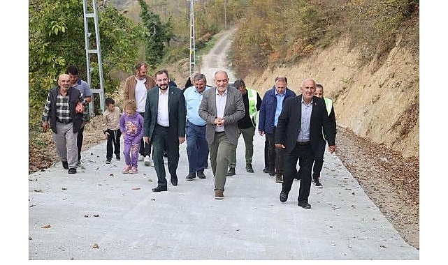Başkan Sandık&ccedil;ı'dan Yerinde Takip: Ulaşım Ağı G&uuml;&ccedil;leniyor