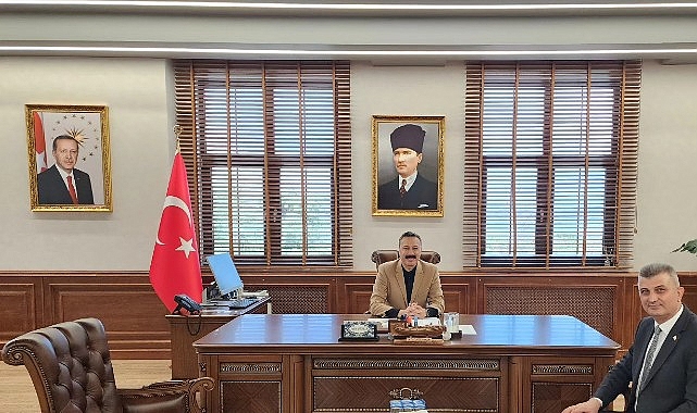 Başkan Sezer&rsquo;den Kaymakam G&uuml;ltekin&rsquo;e Hayırlı Olsun Ziyareti