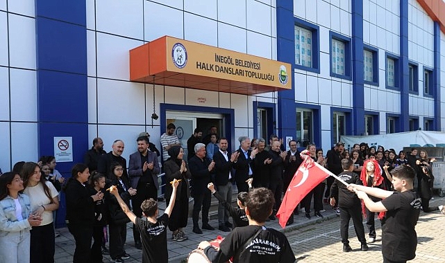 Başkan Taban&rsquo;dan Halk Dansları Ekibine Ziyaret