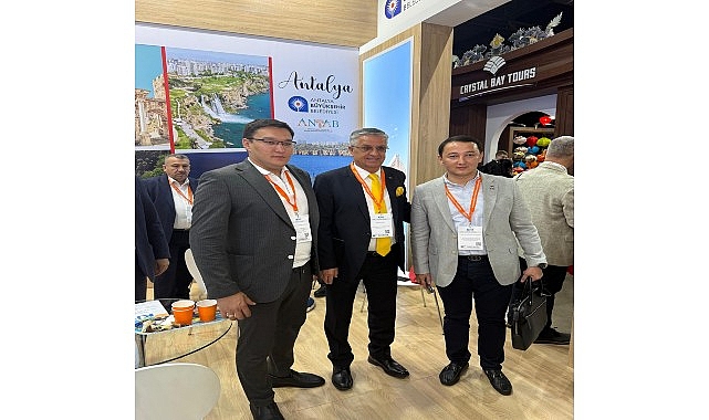Başkan Topaloğlu Kazakistan Turizm Fuarı&rsquo;nda