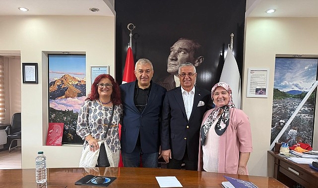 Başkan Topaloğlu&rsquo;ndan Başkan &Ccedil;ervatoğlu&rsquo;na ziyaret
