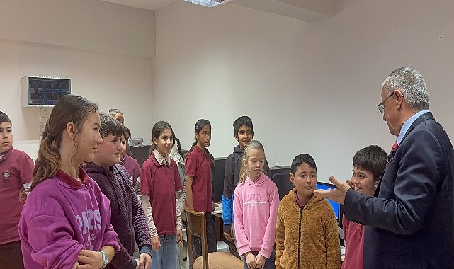 Başkan Topaloğlu&rsquo;ndan &ouml;ğrencilere ziyaret