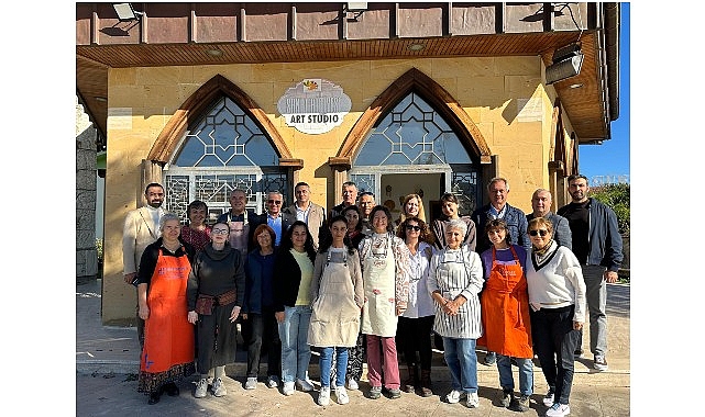 Başkan Topaloğlu&rsquo;ndan seramik sanat&ccedil;ılarına ziyaret
