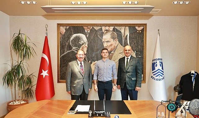 Başkan Topuz&rsquo;dan Başkan Mandalinci&rsquo;ye Ziyaret