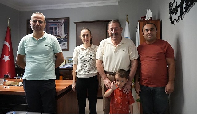 Başkan Topuz&rsquo;dan DMD Hastası Minik G&ouml;ktuğ&rsquo;a Destek &Ccedil;ağrısı