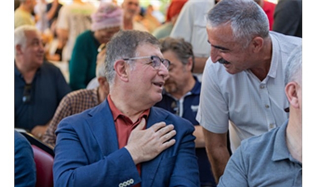 Başkan Tugay Aliağa&rsquo;da aşure lokmasına ortak oldu