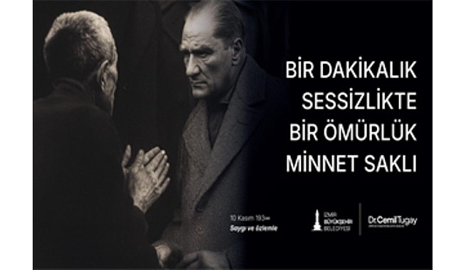 Başkan Tugay: Atat&uuml;rk, en b&uuml;y&uuml;k eseri olan Cumhuriyet ile sonsuza dek yaşayacak