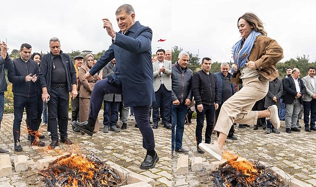 Başkan Tugay, Y&ouml;r&uuml;k ve T&uuml;rkmenlerle &ccedil;ifte bayram coşkusunu paylaştı