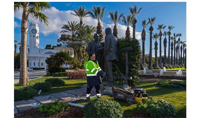 Başkan Tugay'dan K&uuml;lt&uuml;rpark i&ccedil;in daha &ccedil;ok yeşil alan mesajı