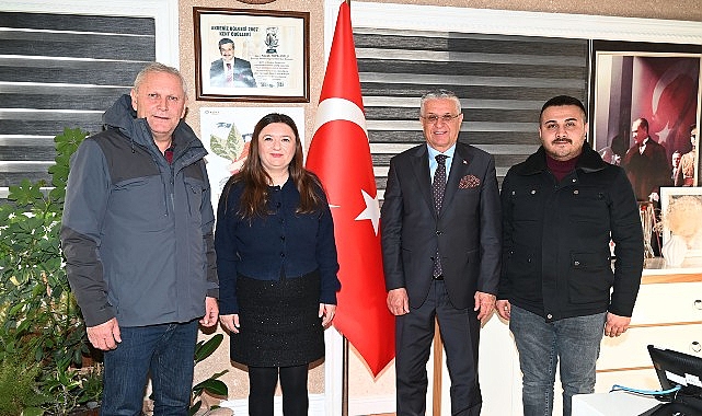Başkan Uğurlu&rsquo;dan, Başkan Topaloğlu&rsquo;na ziyaret