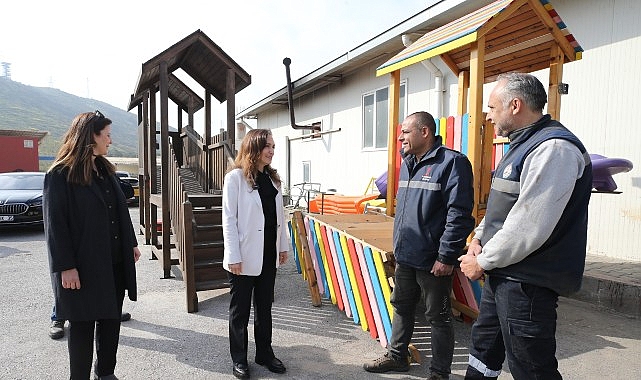 Başkan &Uuml;nsal personeliyle bayramlaştı