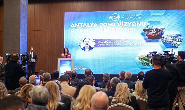 Başkan Vekili &Ouml;zdemir ATSO Arama Konferansı&rsquo;na katıldı