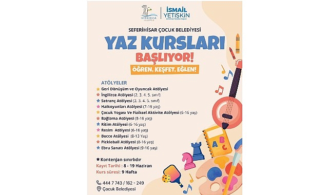 Başkan Yetişkin; &ldquo;Seferihisar&rsquo;da &ouml;nceliğimiz &ccedil;ocuklarımız&rdquo;