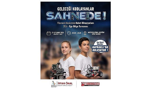 Bayraklı Uluslararası Robot Olimpiyatı&rsquo;na Ev Sahipliği Yapıyor