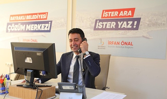 Bayraklı&rsquo;da 15 ayda 26 bin 456 talep &ccedil;&ouml;z&uuml;me kavuştu