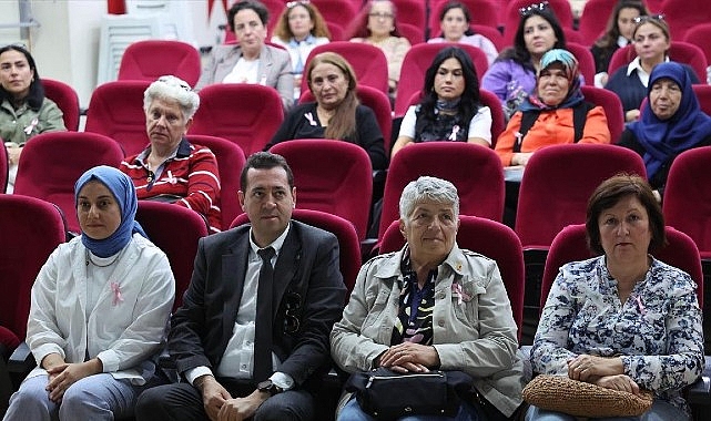 Bayraklı&rsquo;da Meme kanseri farkındalık semineri