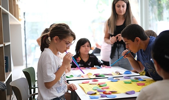 Bayraklılı &ccedil;ocuklar &ldquo;Yaz Okulunu&rdquo; &ccedil;ok sevdi