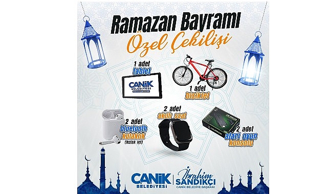 Bayram Hediyeleri Canik'ten