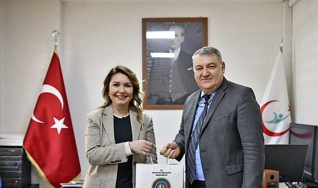 Belediye Başkanı Nergiz Karaağa&ccedil;lı &Ouml;zt&uuml;rk&rsquo;ten 14 Mart Tıp Bayramı Ziyareti