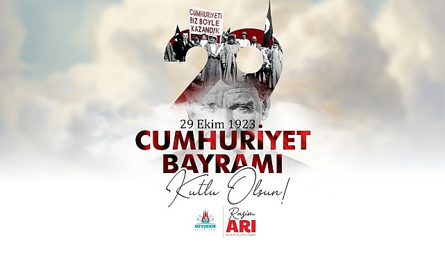 Belediye Başkanımız Rasim Arı&rsquo;nın Cumhuriyet Bayramı Mesajı