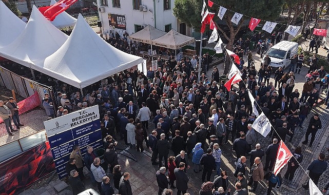 Bergama Belediyesi Ticaret Merkezi&rsquo;nin Temeli Atıldı