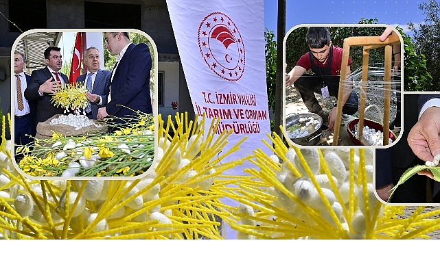 Beydağ&rsquo;da Kozalar İpek A&ccedil;tı