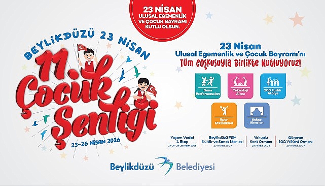 Beylikd&uuml;z&uuml;&rsquo;nde 23 Nisan Şenlikle Kutlanacak