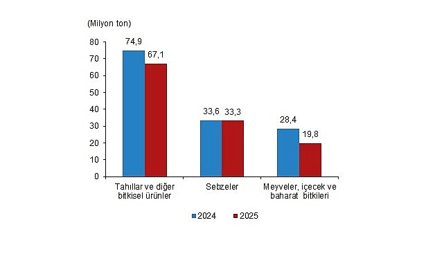 Bitkisel &Uuml;retim 2.Tahmini, 2025