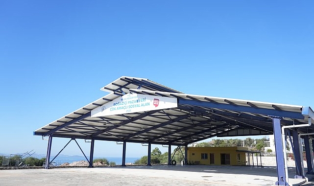 Boğazi&ccedil;i Mahallesi &Ccedil;ok Ama&ccedil;lı Sosyal Alan ve Pazar Yeri A&ccedil;ılışa Hazır