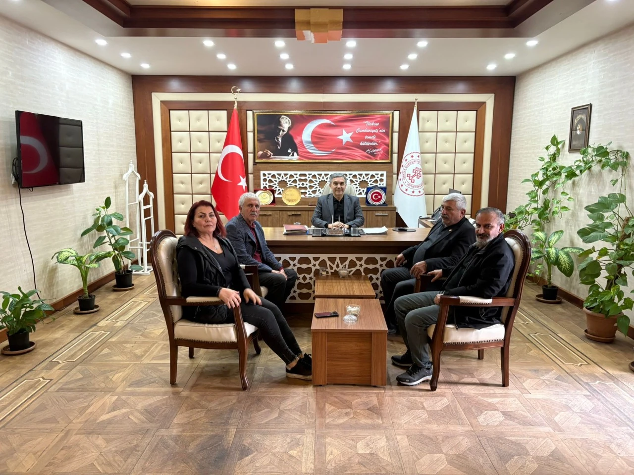 B&ouml;lge Gazetecilerinden Siirt&rsquo;te K&uuml;lt&uuml;rel İşbirliği Ziyareti