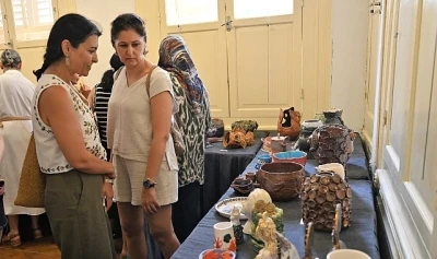 Bornova&rsquo;da &ccedil;amura şekil veren kursiyerlerden mitolojik esinti