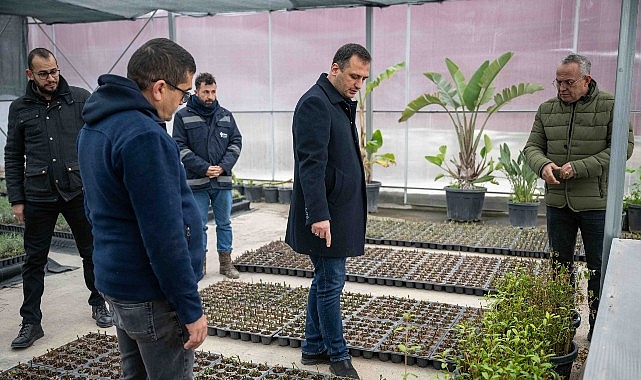 Bornova kendi yeşilini kendi &uuml;retiyor