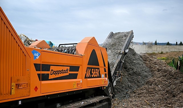 Bornova&rsquo;da atıklar yakıta d&ouml;n&uuml;ş&uuml;yor