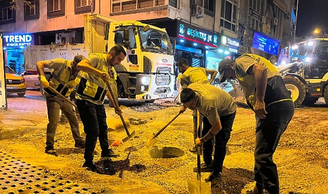 Bornova&rsquo;da Gece Mesaisi