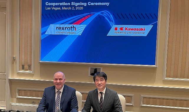 Bosch Rexroth ve Kawasaki&rsquo;den Dev İş Birliği: Otonom   Makineler ve Hidrojenle Geleceğin Şantiyeleri Şekilleniyor