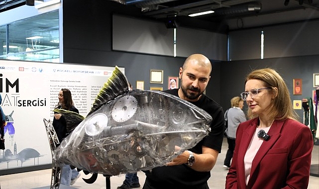 Bu sergide sanat, k&uuml;lt&uuml;rle harmanlandı