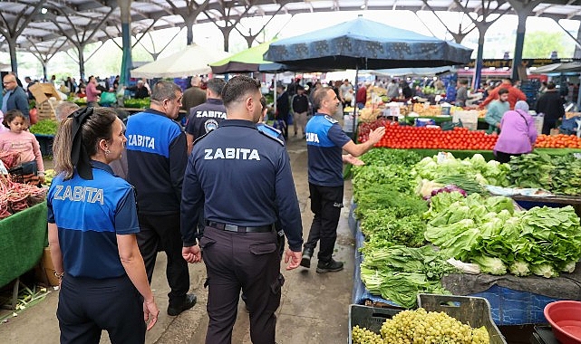 Buca Belediyesi&rsquo;nden pazar yerlerinde denetim