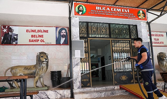 Buca&rsquo;da bayram &ouml;ncesi temizlik seferberliği