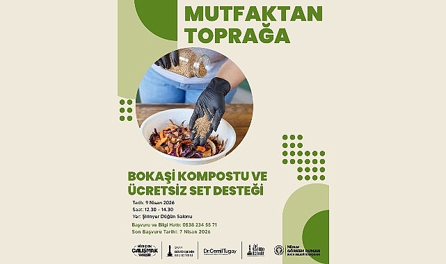 Buca&rsquo;da 'Bokaşi Kompostu' eğitimi verilecek