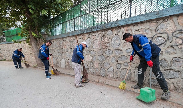 Buca&rsquo;da k&ouml;şe bucak temizlik